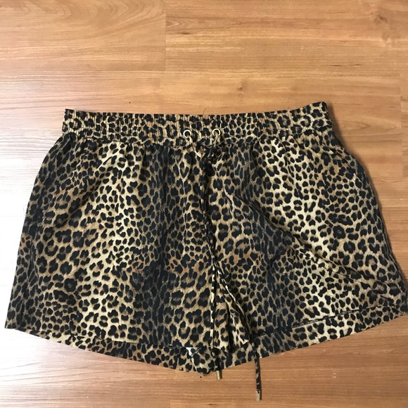 Michael kors cheetah print flowy shorts - Picture 2 of 3